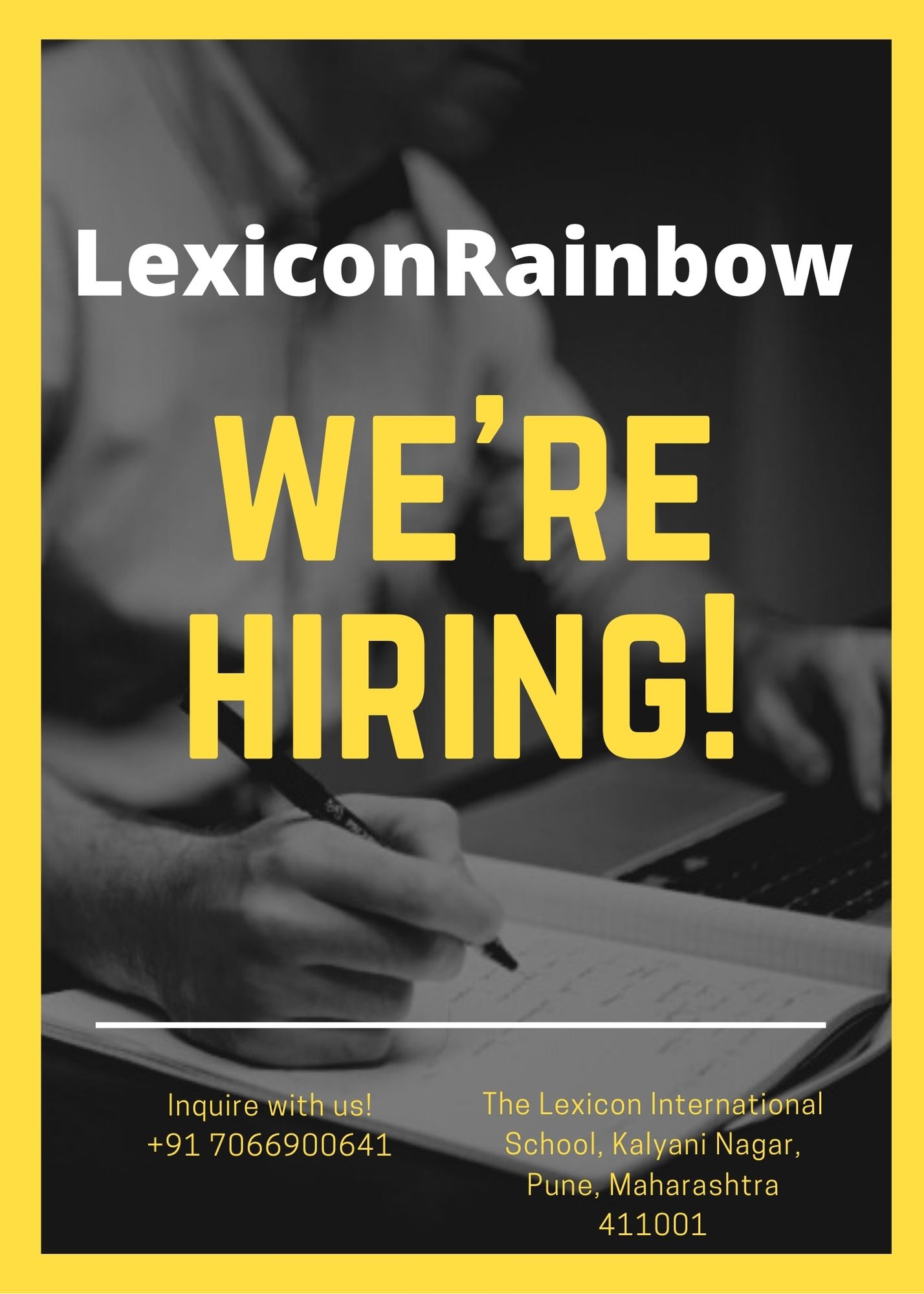 Work With Us
